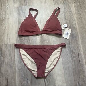 Mia Joy bikini swimsuit‎ women's size large NWT